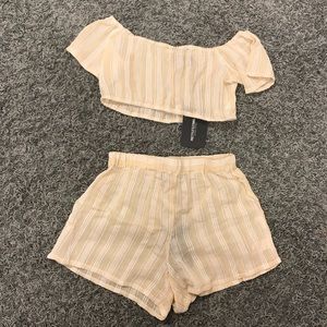 PRETTY LITTLE THING SHORTS SET. Brand new!!!